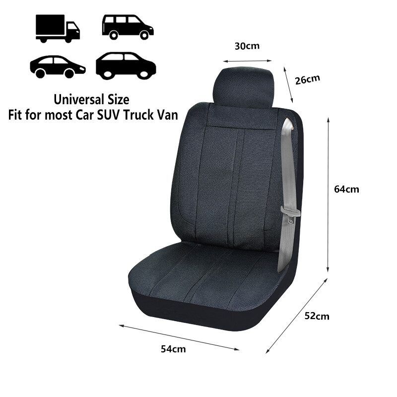 Poťahy na autosedačky AUTO PLUS Oxford Fabric, vodeodolné, univerzálna veľkosť, vhodné pre väčšinu áut, SUV, nákladných vozidiel, dodávok a airbagov, kompatibilné s poťahmi na sedadlá