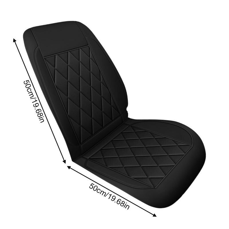 Fűtött üléshuzatok autókhoz Autóülés Fűtőbetét Hát Fűtött Üléspárna Párna Komfort Meleg Üléspárna 12V Otthoni Ülés