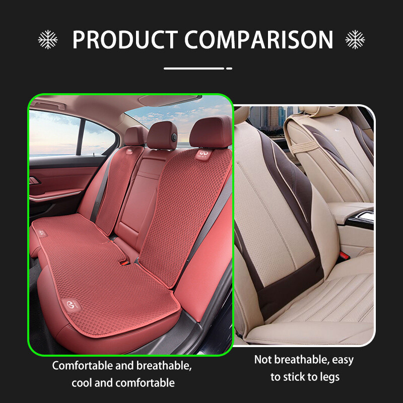 Podložka pod operadlo autosedačky Ice Silk Vankúš Interiérové doplnky pre Infiniti JX35 G25 G37 FX FX37 FX50 EX35 EX25 EX37 ESQ M25 M35