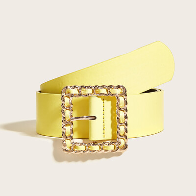 Cureaua de lux pentru dama cu catarama metalica, cureaua de dama la moda si rafinata, cureaua de dama ieftina este cel mai bun cadou pentru ea