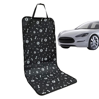 Kutya autós üléshuzat Vízálló autó első üléshuzata elasztikus pánt kampóval és hurokkal, csattal Könnyen felszerelhető kisállatpárna