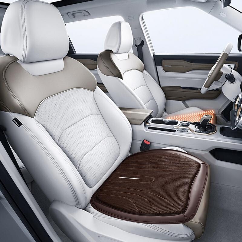 Autóülés párna bőr autóülés hosszabbító párnatartó párna memóriapárna távolsági vezetéshez irodai vezetővédő szőnyeg