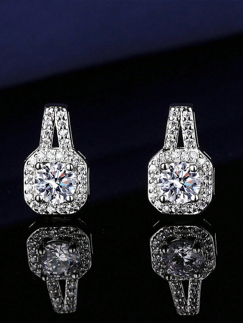 1 szett divatékszer Női pazar könnyű luxus ékszer medál nyaklánc Gyűrű Fülbevaló 3 részes vintage esküvői