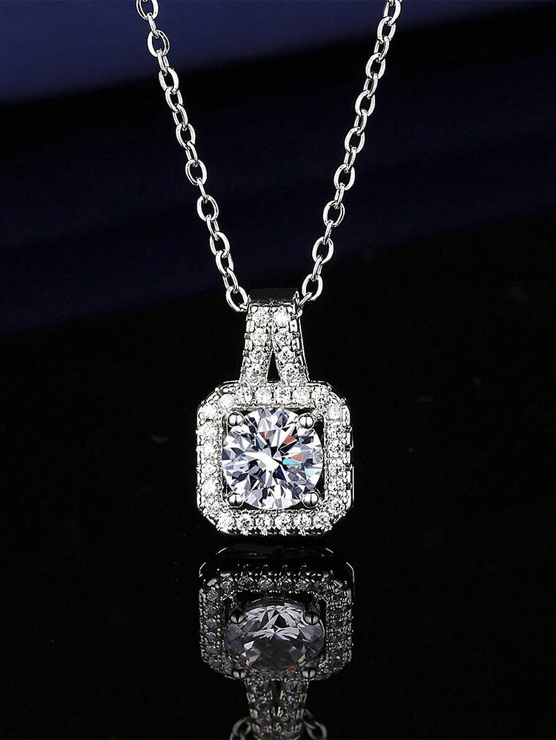 1 szett divatékszer Női pazar könnyű luxus ékszer medál nyaklánc Gyűrű Fülbevaló 3 részes vintage esküvői