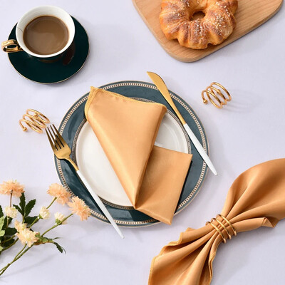6 kom Satenska salveta 30cm*30cm Dekoracija stola za posluživanje Ručnik za večeru za svatove Kućni hotel Božićni dekor Salvete za stol Zelena