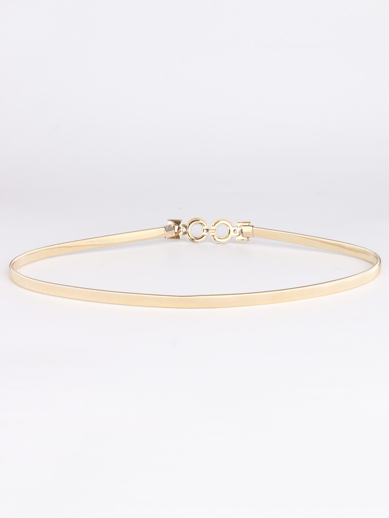 Metalas Elastinis Auksinis Aštuoni simboliai Elastingi Merginų Moteriški Diržai Moterims Siauri Moteriška Elegantiška Juosmuo Juosmuo Suknelei