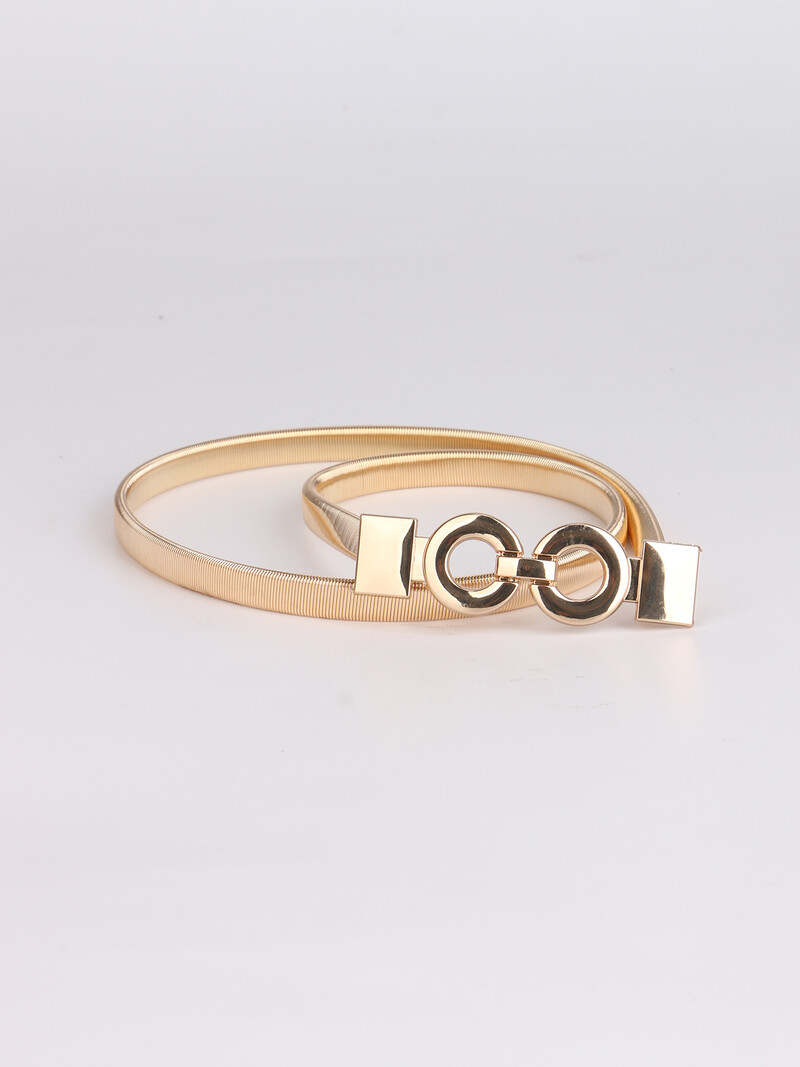 Metalas Elastinis Auksinis Aštuoni simboliai Elastingi Merginų Moteriški Diržai Moterims Siauri Moteriška Elegantiška Juosmuo Juosmuo Suknelei