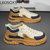 Férfi tornacipők Férfi Sportcipők Könnyű Dizájn Férfi Alkalmi Sneaker Alacsony felsők LEOSOXS Explosive Style Férfi Cipő Main Push