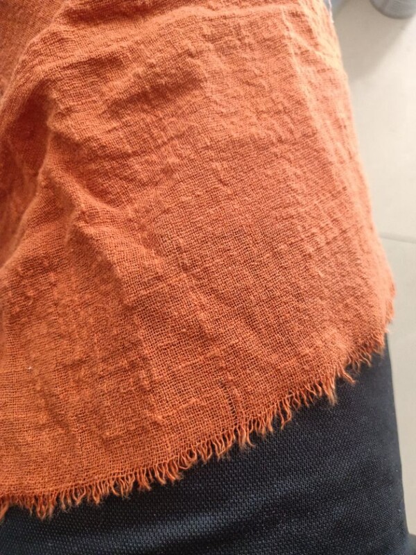 Rust Wedding Salveta Pamučna tkanina 43 cm 17 in Rustikalna gaza Hanky Ručnik za čaj Podmetači za blagovanje Posteljina za vjenčanje Lan Dekoracija kućnog stola