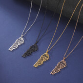 Teamer Liban Harta pandantiv colier bărbați țara geografie Liban Harta coliere din oțel inoxidabil pentru femei bijuterii cadou en-gros