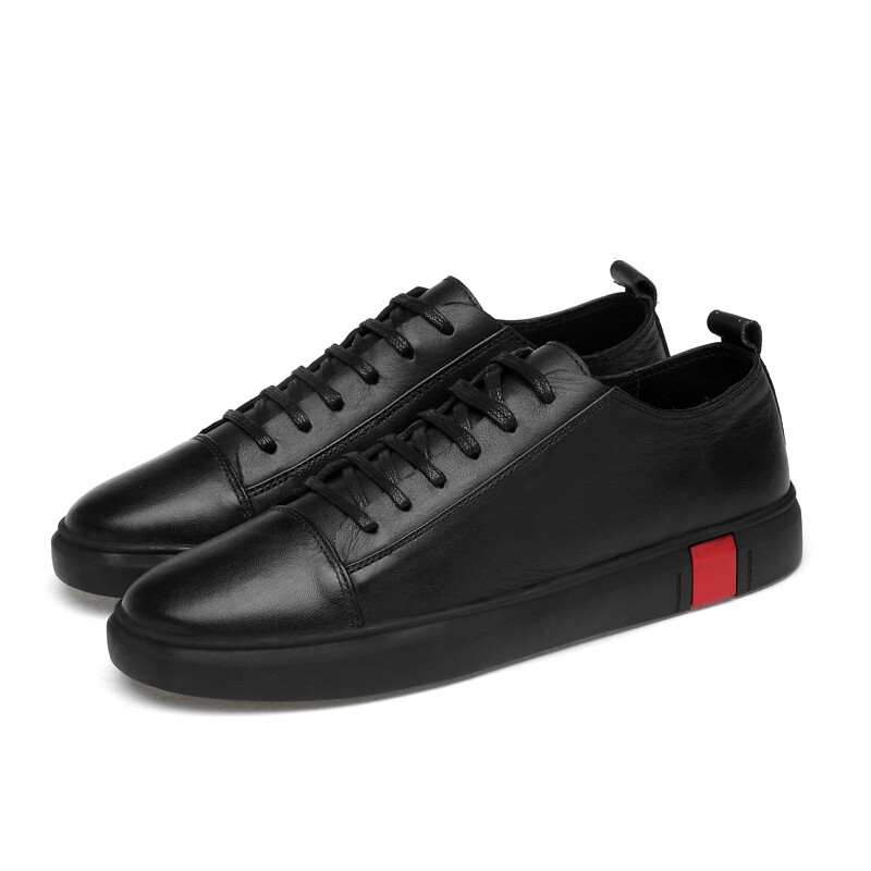 Spring White Fashion márka Férfi tornacipők Valódi bőr Alkalmi Cipők Szabadidő Séta Férfi Összes kültéri gördeszka lábbelik