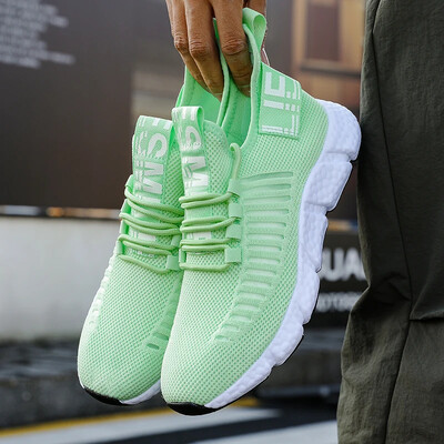 Férfi alkalmi cipők tornacipők légáteresztő, sportos könnyű kültéri futósportcipők férfiaknak gyalogos tenisz kocogó cipők