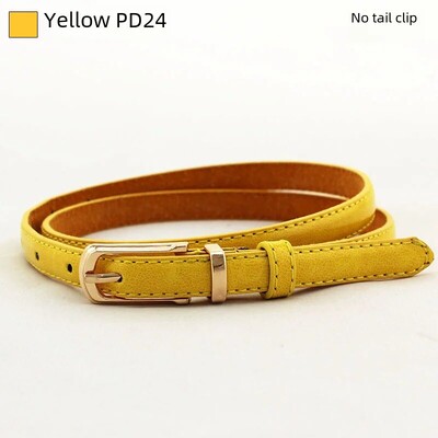 Divatos sokoldalú női szoknya derékpánt cukorka színe dekoratív deréköv kis méretű bőr anyag téli szezon