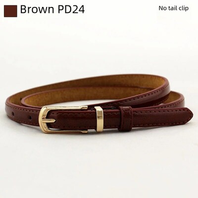 Divatos sokoldalú női szoknya derékpánt cukorka színe dekoratív deréköv kis méretű bőr anyag téli szezon