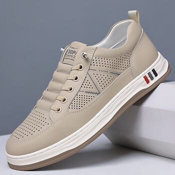 Лятна мода Мъжки ежедневни маратонки на платформа Slip On Trainers Студентски мъжки вулканизирани обувки Тенис маратонки Zapatillas Hombre