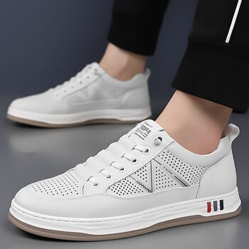 Лятна мода Мъжки ежедневни маратонки на платформа Slip On Trainers Студентски мъжки вулканизирани обувки Тенис маратонки Zapatillas Hombre