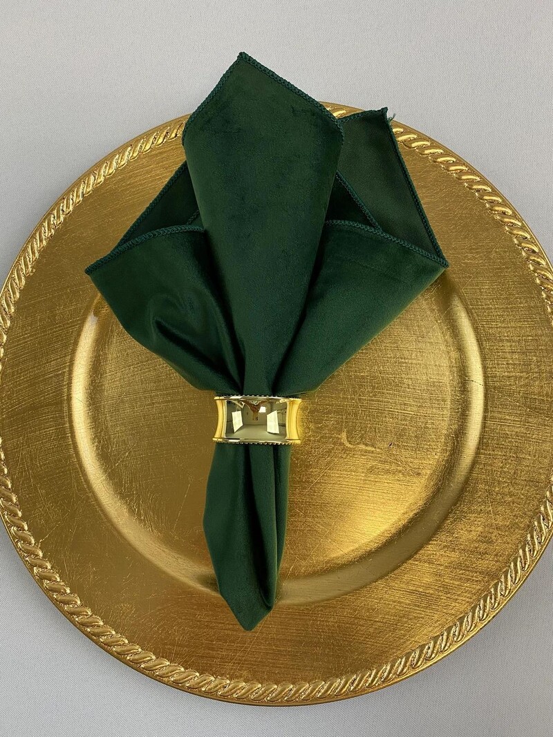 6 kom 42X42cm Salvete za stol Baršunaste salvete za večeru Rupčić Perive stolne salvete za vjenčanje Rođendan Dekoracija banketa