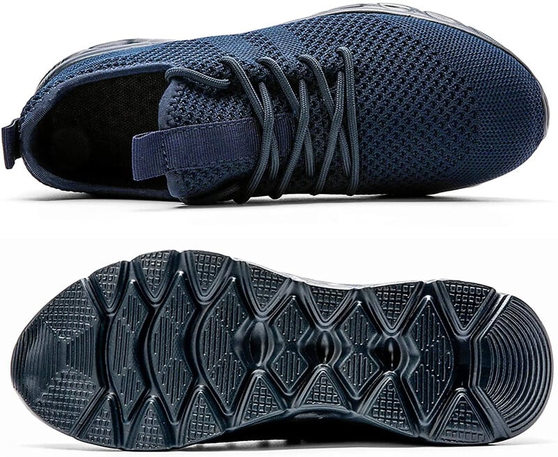 2024 m. Trend vyriški laisvalaikio batai lengvi sportbačiai balti didelio dydžio lauko orui pralaidūs tinkliniai madingi sportiniai juodi bėgimo teniso bateliai