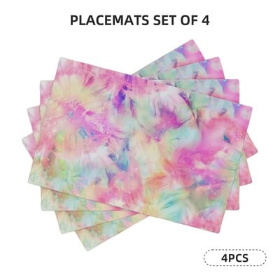 4vnt., klevo lapų miltų kilimėliai rudeniui, sezoniniai stalo kilimėliai viešbučių ir šeimos susibūrimams bei namų virtuvės kilimėlių dekoracijos