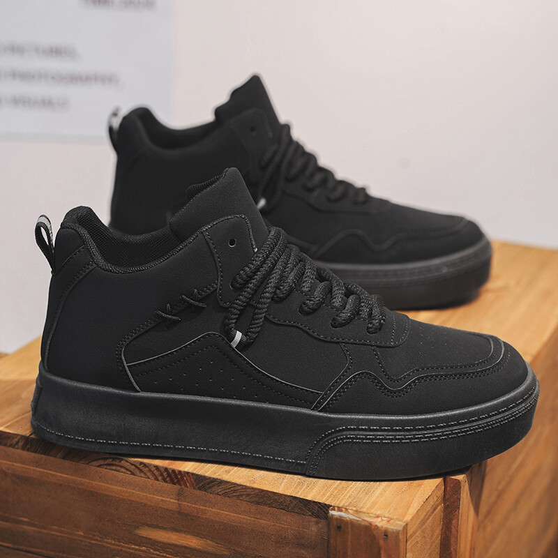 Jesen Zima Visoke modne tenisice Muška ležerna sportska obuća Marka žute cipele za skateboarding Udobna obuća s platformom Muška