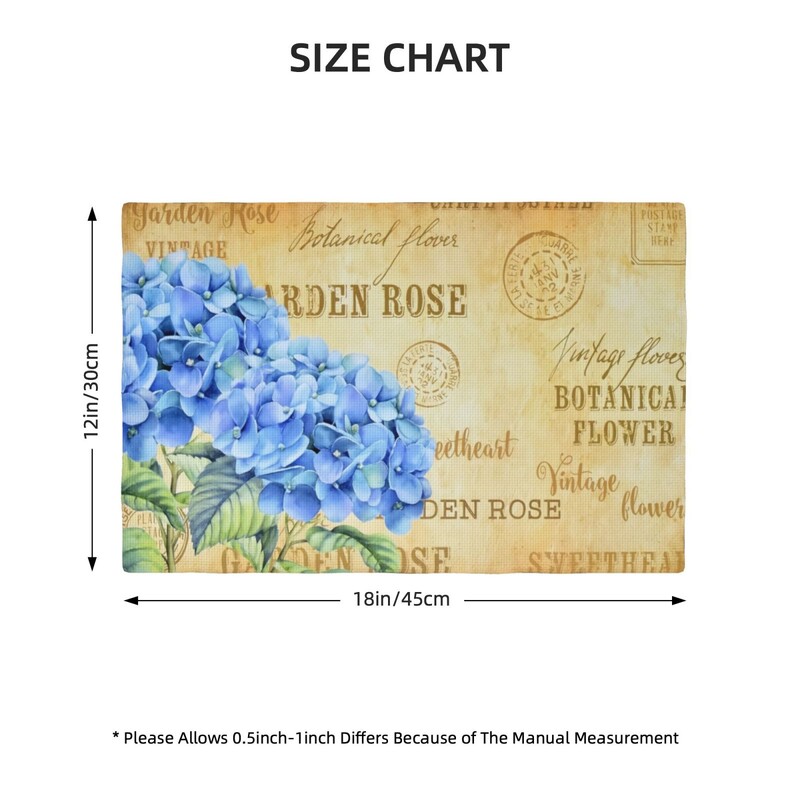 4vnt, vasarą išsiuvinėtos rutulinės gėlės, pavasarį žydinčios mėlynos gėlės, vintažiniai atvirukai, valgomojo kilimėliai, vakarėlių reikmenų dekoravimas
