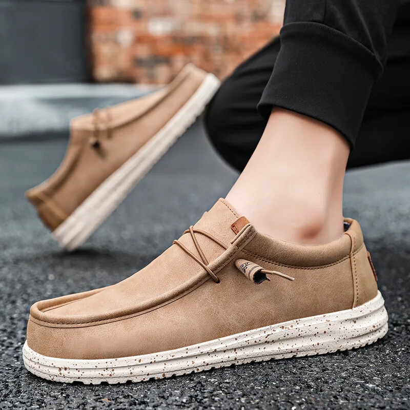 Nový trend jesenných modrých pánskych mokasín, ležérnych, veľkej veľkosti 48, pohodlných, ultraľahkých, elegantných pánskych topánok, plochých, mokasínových, mužských