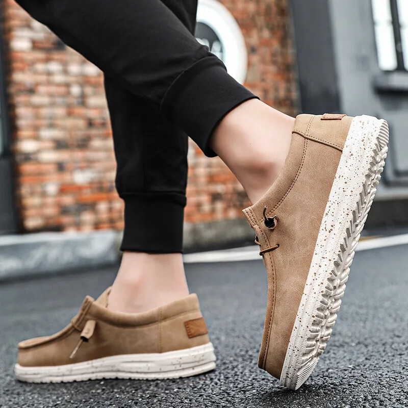 Nový trend jesenných modrých pánskych mokasín, ležérnych, veľkej veľkosti 48, pohodlných, ultraľahkých, elegantných pánskych topánok, plochých, mokasínových, mužských