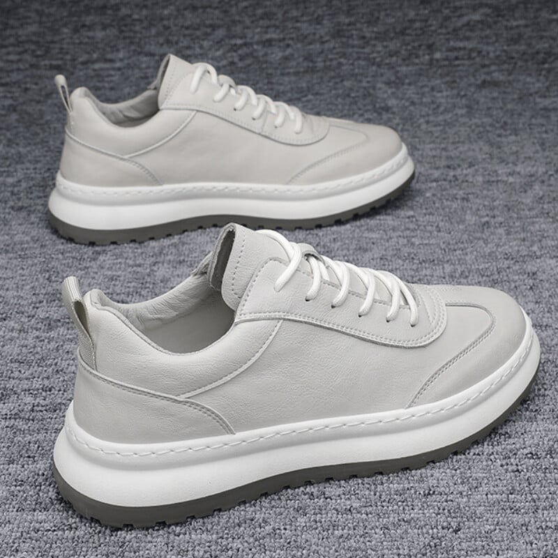 Pánske športové bežecké topánky Tenisky na platforme so šnurovaním Čierne protišmykové ležérne tenisky Vulkanizované topánky Zapatillas Hombre