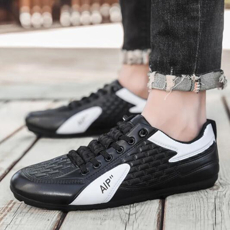 Luxus 2024 Új férfi cipők Alkalmi, légáteresztő sportcipők, vulkanizált cipők Férfi fűzős nagy méretű Diákok Cipők Zapatillas