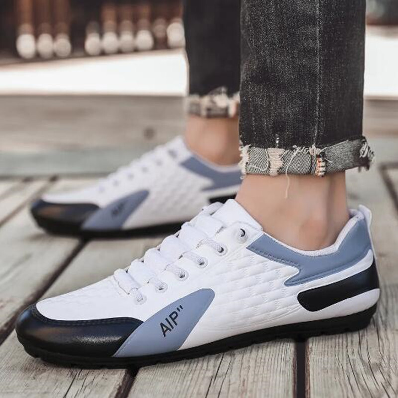 Luxus 2024 Új férfi cipők Alkalmi, légáteresztő sportcipők, vulkanizált cipők Férfi fűzős nagy méretű Diákok Cipők Zapatillas