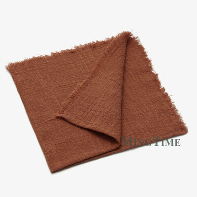 12 bucăți/lot șervețele 41*41 cm pânză de bumbac tifon rustică prosop de ceai pentru sufragerie rogojini pentru nuntă lenjerie decor acasă