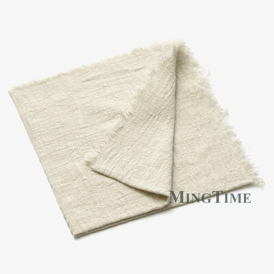 12 bucăți/lot șervețele 41*41 cm pânză de bumbac tifon rustică prosop de ceai pentru sufragerie rogojini pentru nuntă lenjerie decor acasă