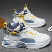 Nove muške sportske cipele, muške svestrane, s povećanjem visine, ležerno trčanje, tatine trendi cipele