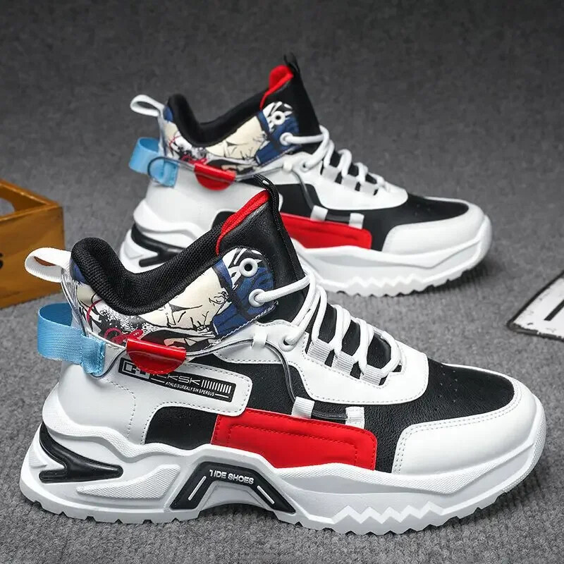 Nove muške sportske cipele, muške svestrane, s povećanjem visine, ležerno trčanje, tatine trendi cipele