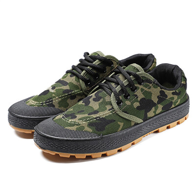 Vászon tornacipők Férfi Kopásálló sportcipők Férfi Fűzős sétacipők Hegymászó Munka Taktikai Cipők Férfi Alkalmi cipők