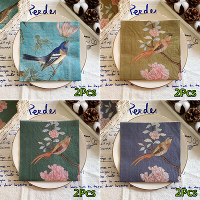 20/8 ks Mix Bag obrúsky papierové motýle kvetinové vtáky decoupage obrúsky papierové vreckovky na vianočné svadobné dekorácie párty stolové potreby