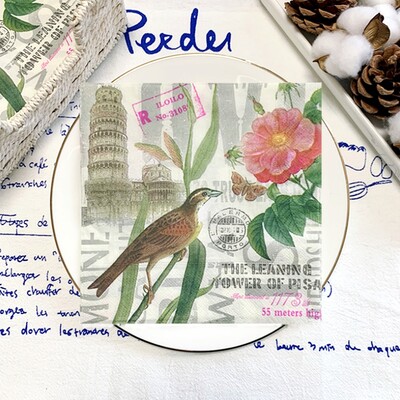 20/8 ks Mix Bag obrúsky papierové motýle kvetinové vtáky decoupage obrúsky papierové vreckovky na vianočné svadobné dekorácie párty stolové potreby