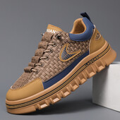 Muške debele tenisice Modne neklizajuće luksuzne marke Muške tenisice 2024. Dizajnerske platformske ležerne cipele za dasku Muške vulkanizirane cipele