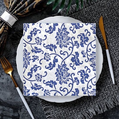 20 ks/8 ks kvetinové motýle decoupage papierové obrúsky kvetinové obrúsky papierové obrúsky na svadobnú vianočnú párty dekoráciu horúci výpredaj