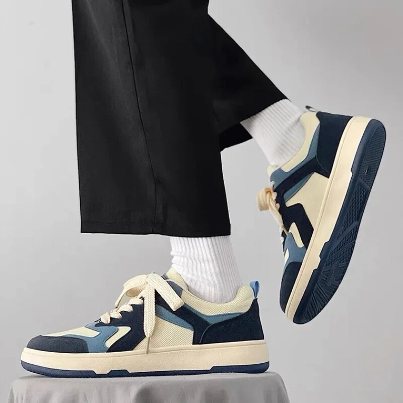 Pánske vulkanizované topánky, módne topánky na platforme, outdoorové ležérne tenisky, pánske pouličné topánky na skateboarding, šnurovacie topánky, Zapatillas Hombre