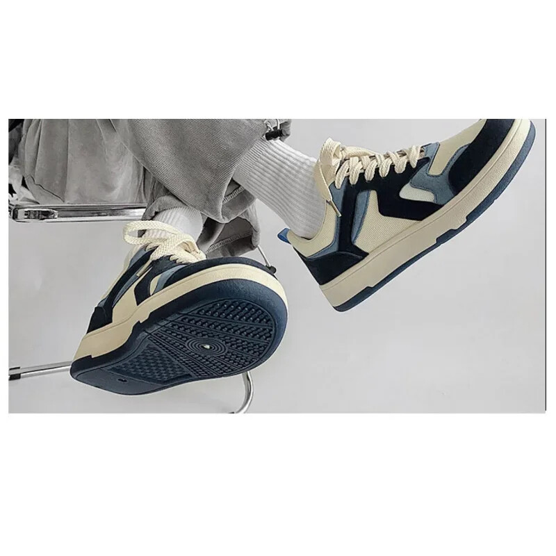 Pánske vulkanizované topánky, módne topánky na platforme, outdoorové ležérne tenisky, pánske pouličné topánky na skateboarding, šnurovacie topánky, Zapatillas Hombre
