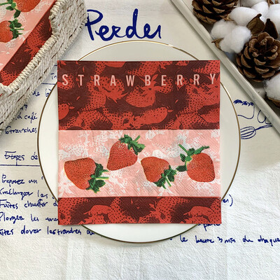 20db/csomag citromos asztali papírzsebkendők nyári gyümölcsök narancssárga decoupage szalvétapapír esküvői dekorációhoz partikellékek nagykereskedelme