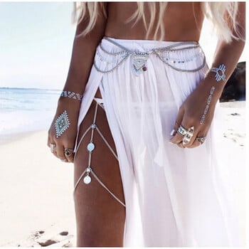 2019 Belt Body Waist Chain Fashion Ασημένια Χρυσά Γυναικεία Αξεσουάρ Charms Collocation Αλυσίδα Κοσμήματα για γυναίκες Γυναικεία ζώνη Δώρο