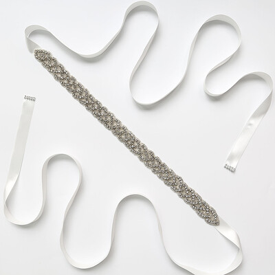 Luxus női öv kristály öv esküvői ruha kiegészítők strassz menyasszonyi öv, esküvői parti báli ruha rátét kellékek