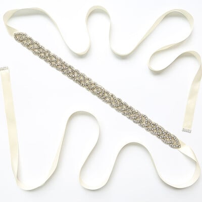 Luxus női öv kristály öv esküvői ruha kiegészítők strassz menyasszonyi öv, esküvői parti báli ruha rátét kellékek