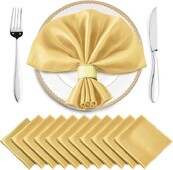12 ks stolových obrúskov, vreckovka 30*30cm, saténová, na večeru, bistro, udalosť, romantickú svadbu, dekoráciu, umývateľnú, reštauračné potreby, látku