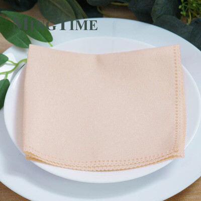 10 db vászonszalvéták poliészter étkező 12 x 12 hüvelykes zsebkendő Hanky esküvői parti kellékek születésnapi bankett 30 cm x 30 cm