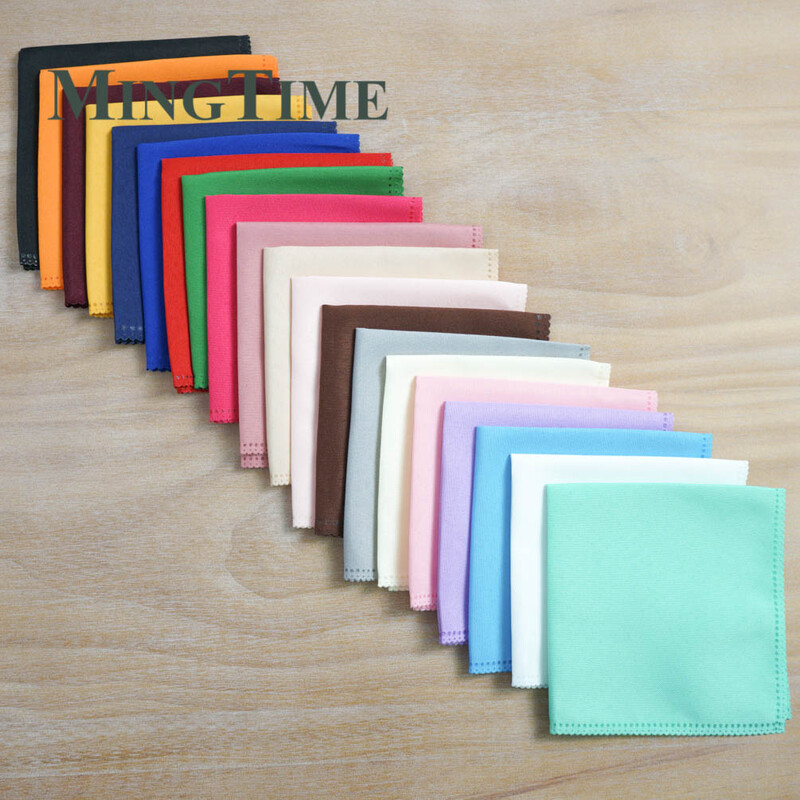 10 db vászonszalvéták poliészter étkező 12 x 12 hüvelykes zsebkendő Hanky esküvői parti kellékek születésnapi bankett 30 cm x 30 cm