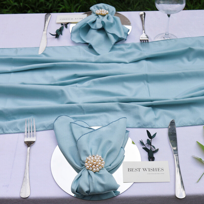 12 DB puha guaze vászonszalvéták 46x46 cm-es, mosható asztali felvágható törülközők esküvői britthday menyasszony zuhany parti asztaldíszhez