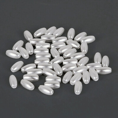 1 pungă 4mm 6mm 8mm ovală ABS imitație de perle mărgele distanțare libere descoperiri de bijuterii DIY